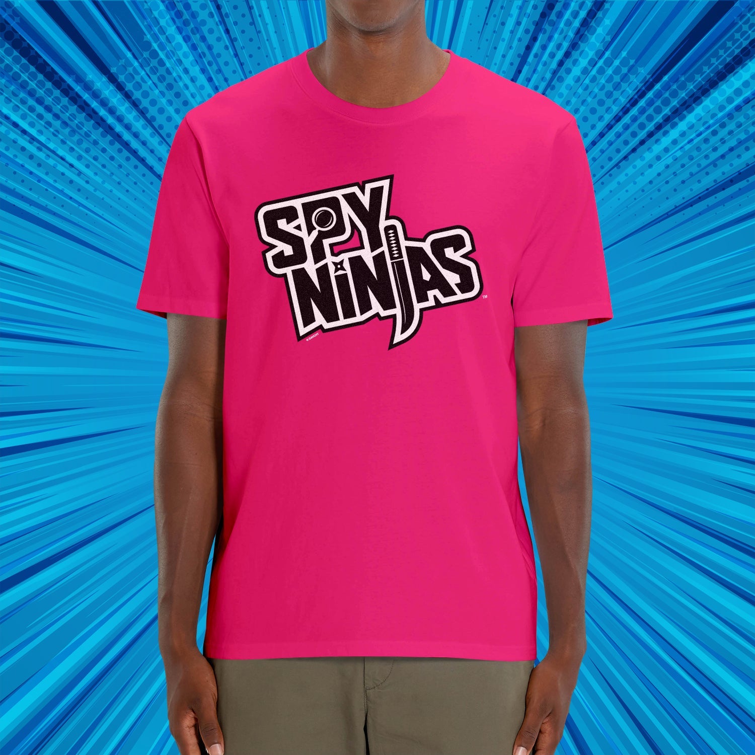 Spy Ninjas Team Colours - Adult Short Sleeve T-Shirt