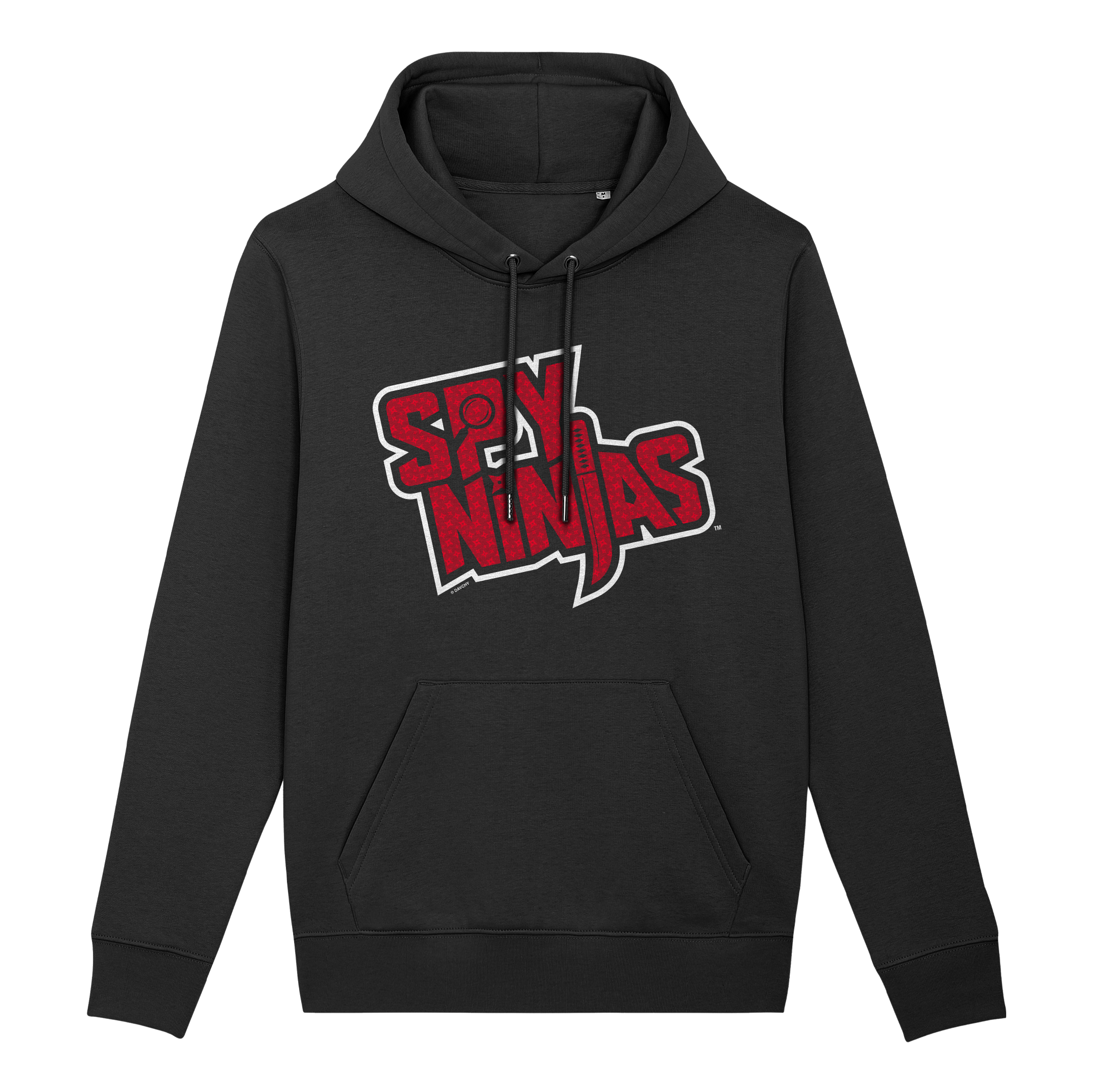 SPY NINJAS PATTERN MIDWEIGHT HOODED SWEATSHIRT