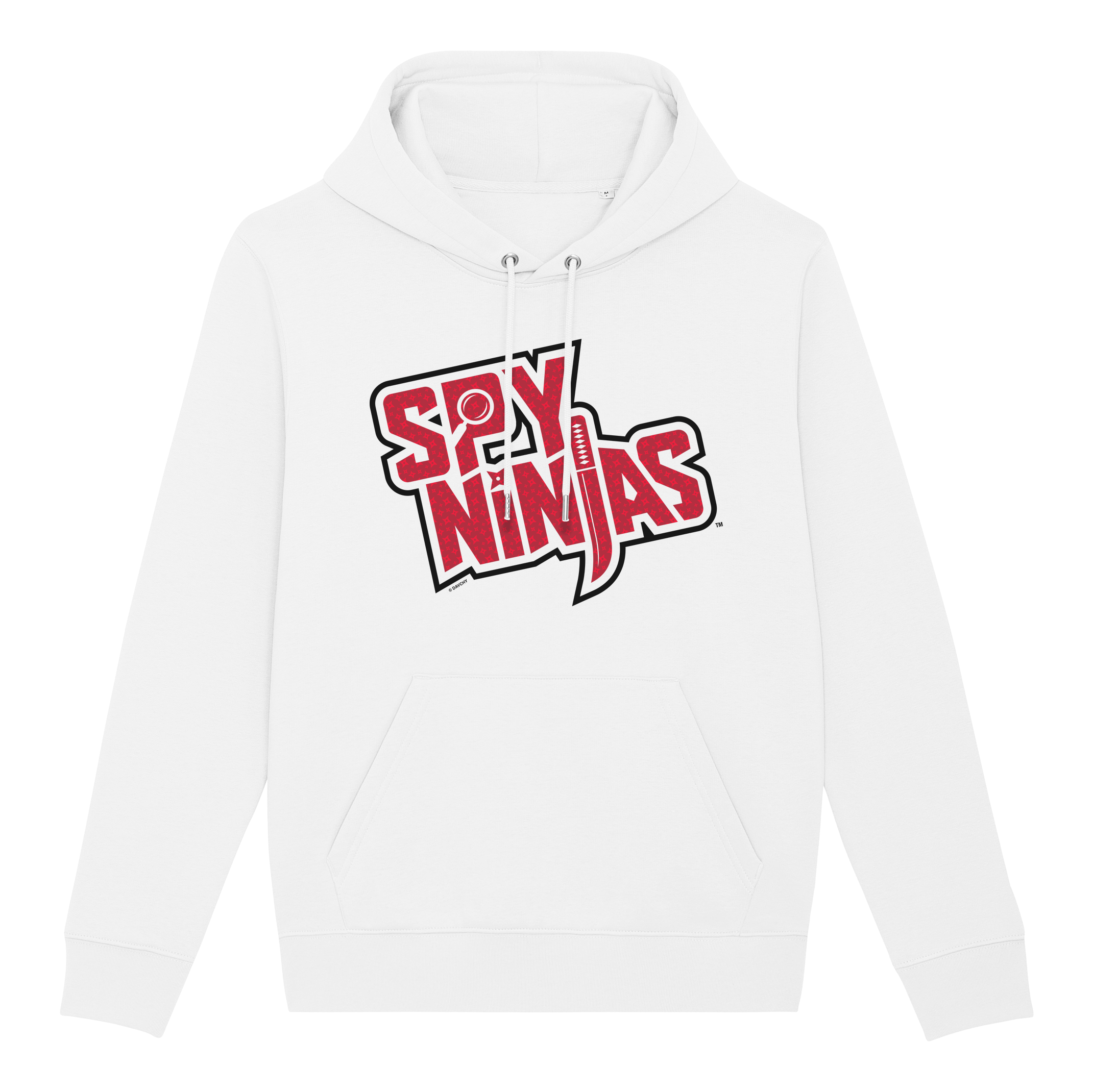 SPY NINJAS PATTERN MIDWEIGHT HOODED SWEATSHIRT