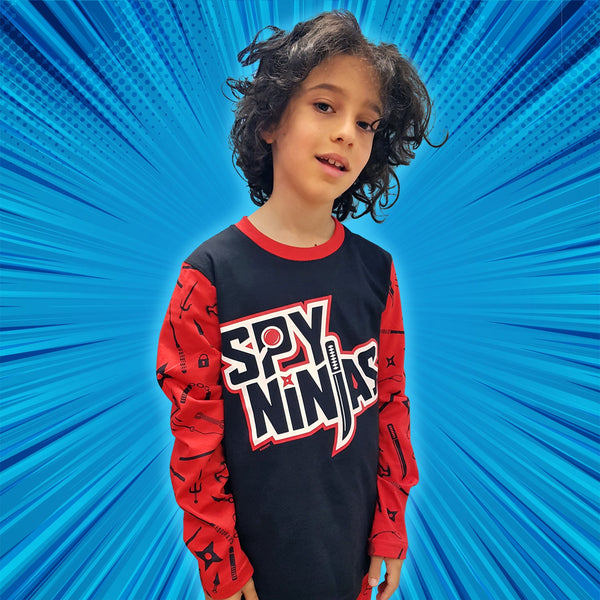 Pajama Set - Spy Ninjas Youth Design | Spy Ninjas Store - SpyNinjasStoreUK