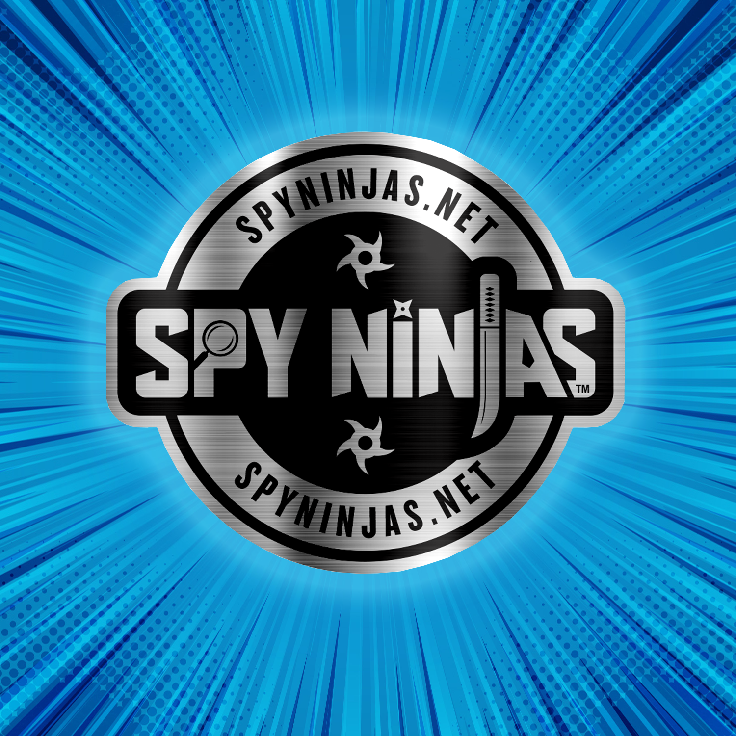 Spy Ninjas Sticker - Metallic