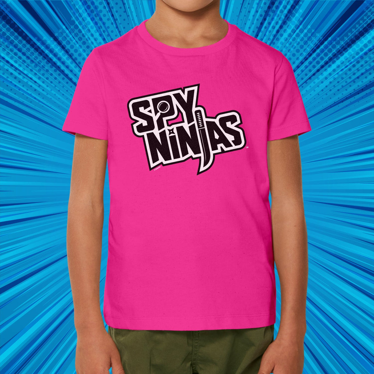 Spy Ninjas Team Colours - Youth Short Sleeve T-Shirt