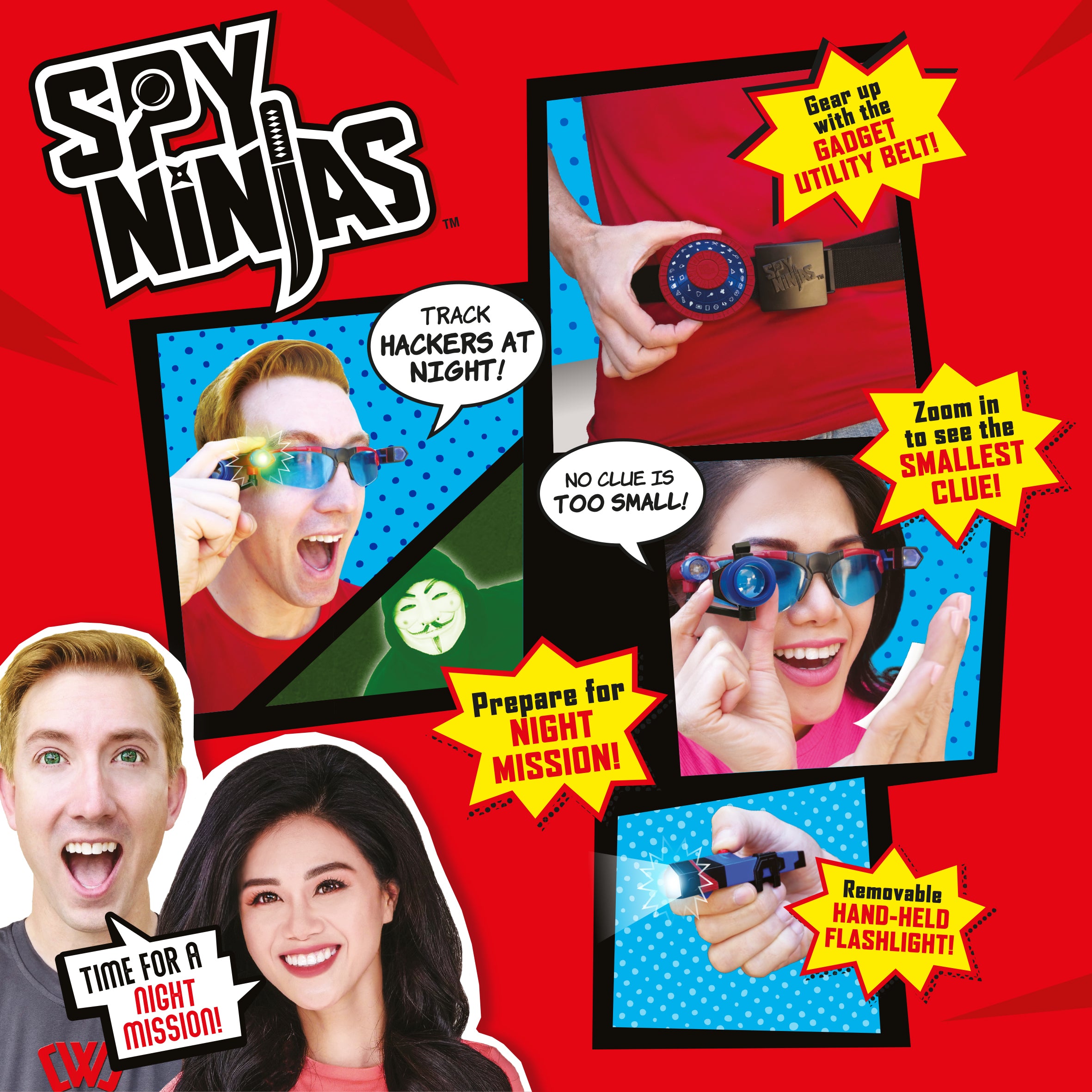 Spy Ninjas Night Vision Mission Kit