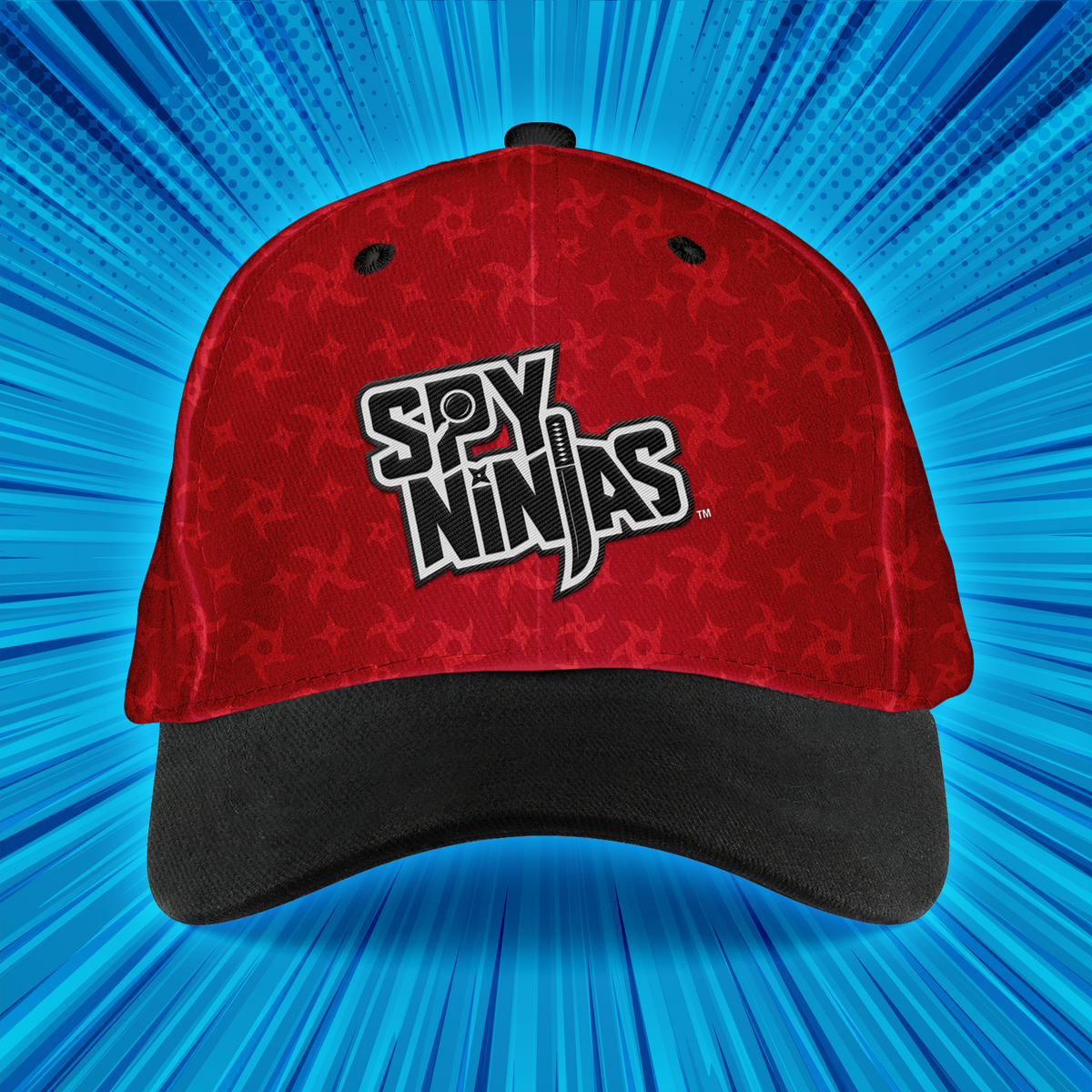 Spy Ninjas Cap - Red Sublimated