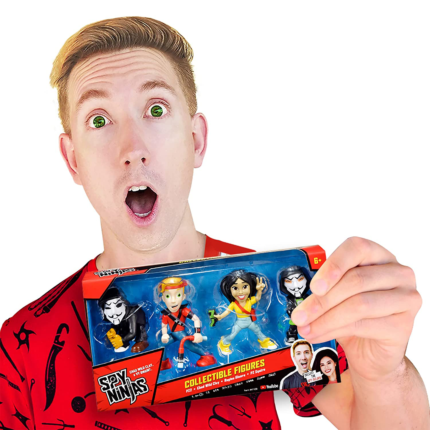 Spy Ninjas Collectible Figure 4-Pack with Chad