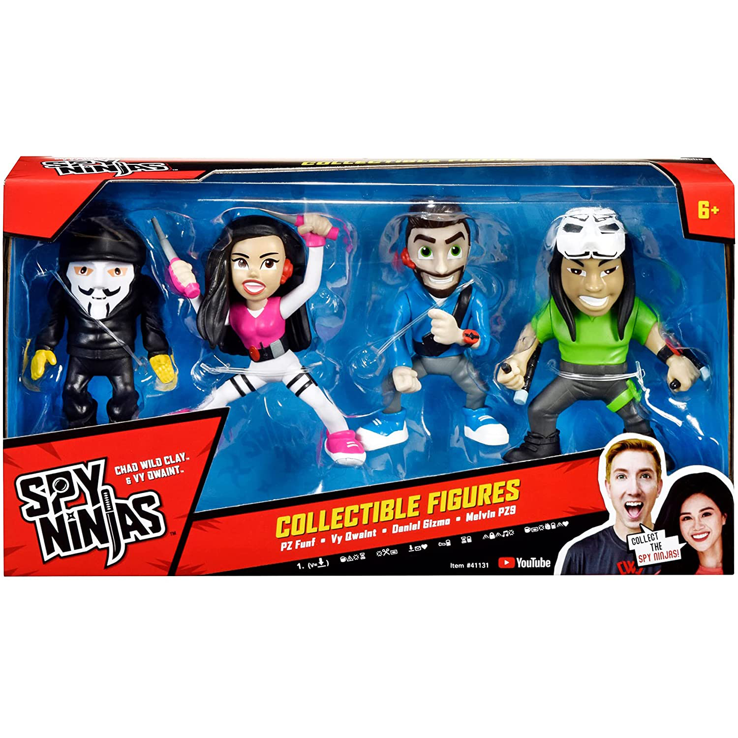 Spy Ninjas Collectible Figure 4-Pack with Vy