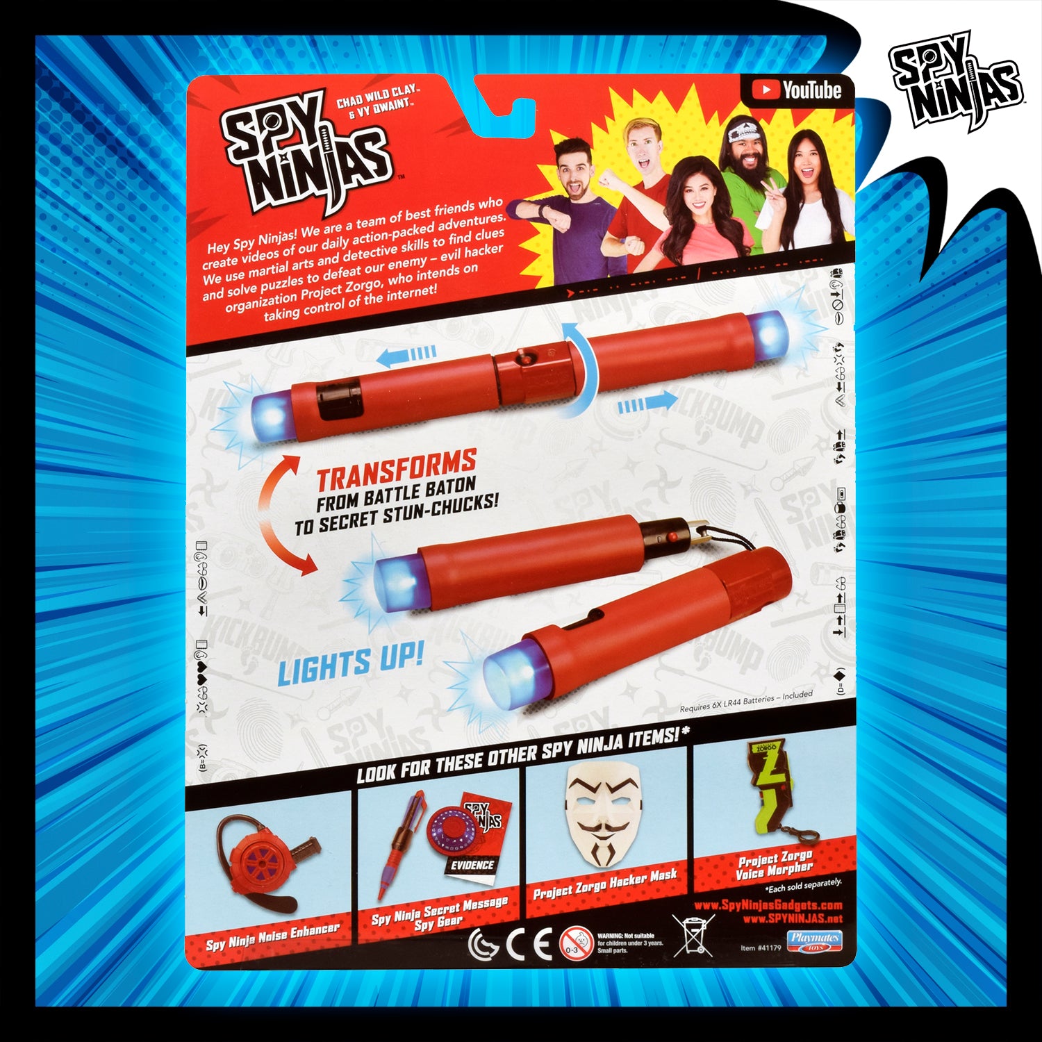 Spy Ninjas Active Pack 2.0  Spy Ninjas Store - SpyNinjasStore