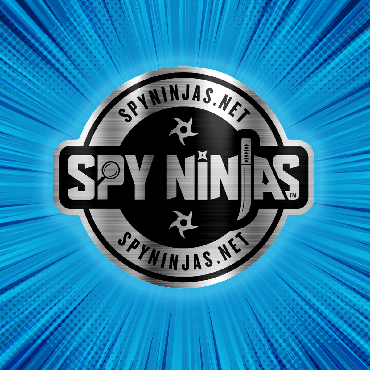 Spy Ninjas Sticker - Metallic